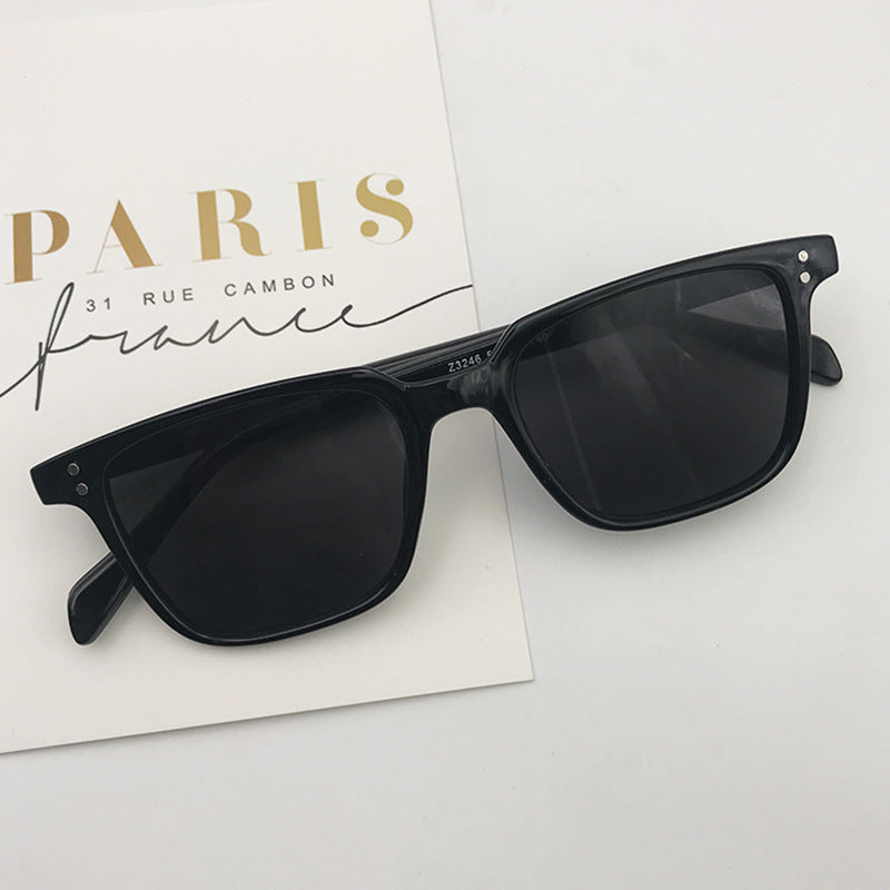 Wholesale Small Square Frame Personalized Retro PC Sunglasses